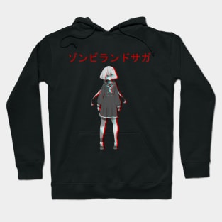 Anime Japanese Kawaii Zombie Girl Hoodie